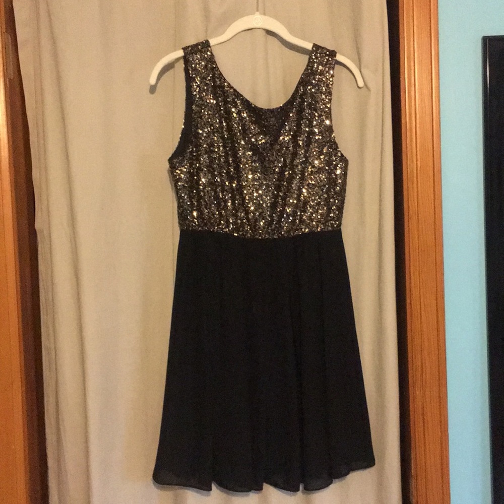 Sequences black dress